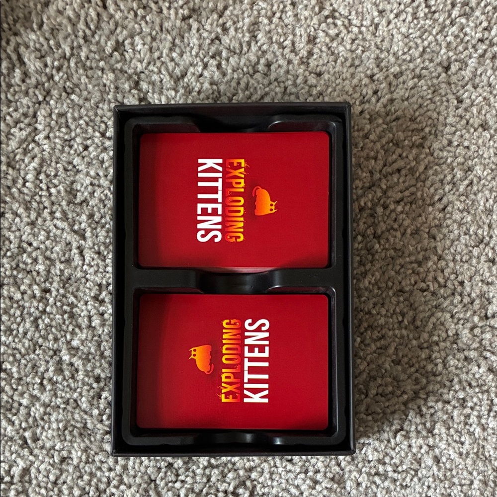 Exploding Kittens Original Edition Card Game - Red - Picture 4 of 4